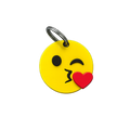 Blowing a Kiss Emoji Keyring