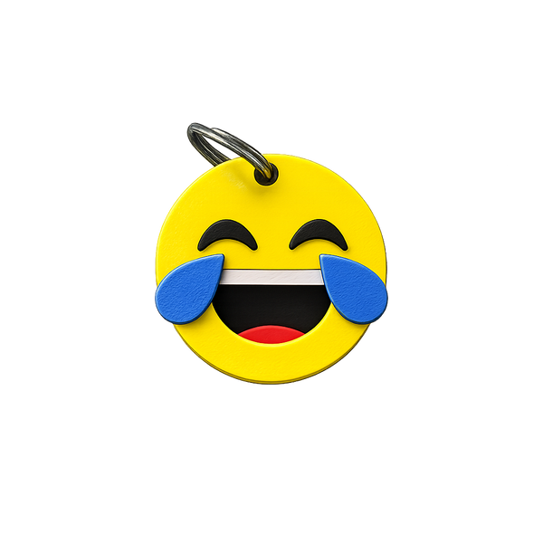 Tears of Joy Emoji Keyring
