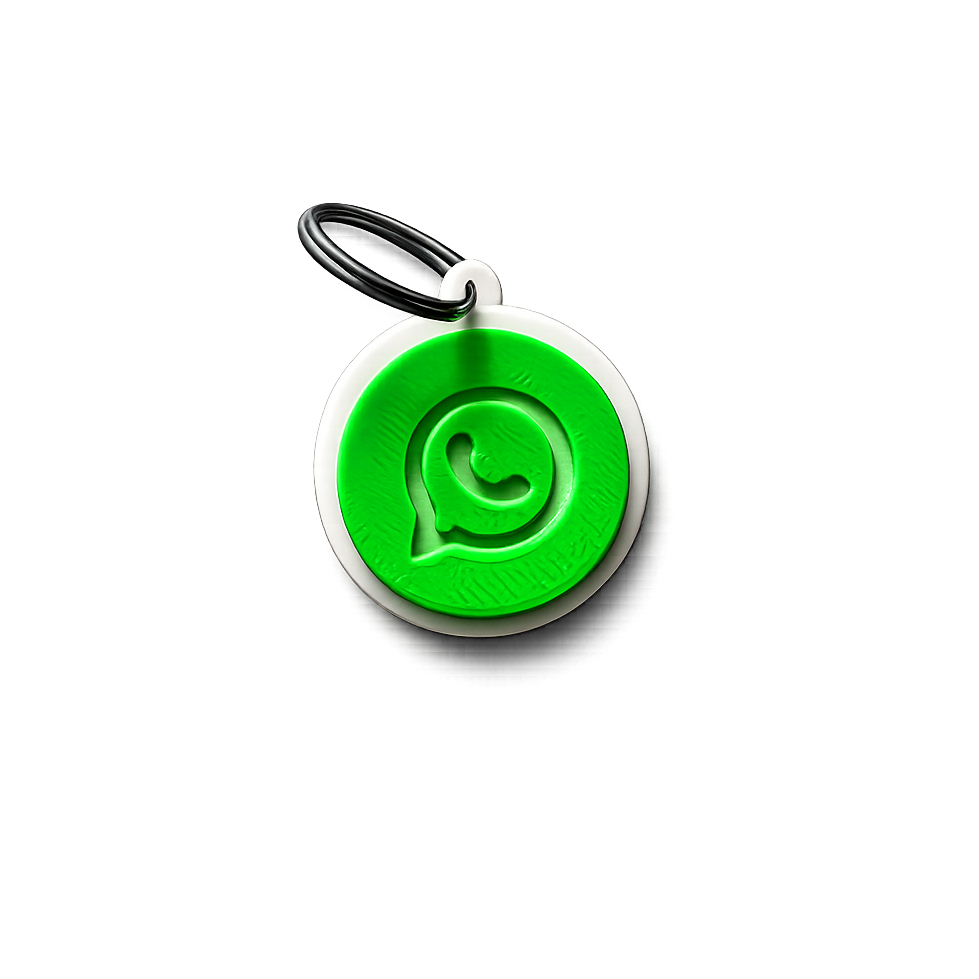 WhatsApp Tap Tag - NFC Integrated