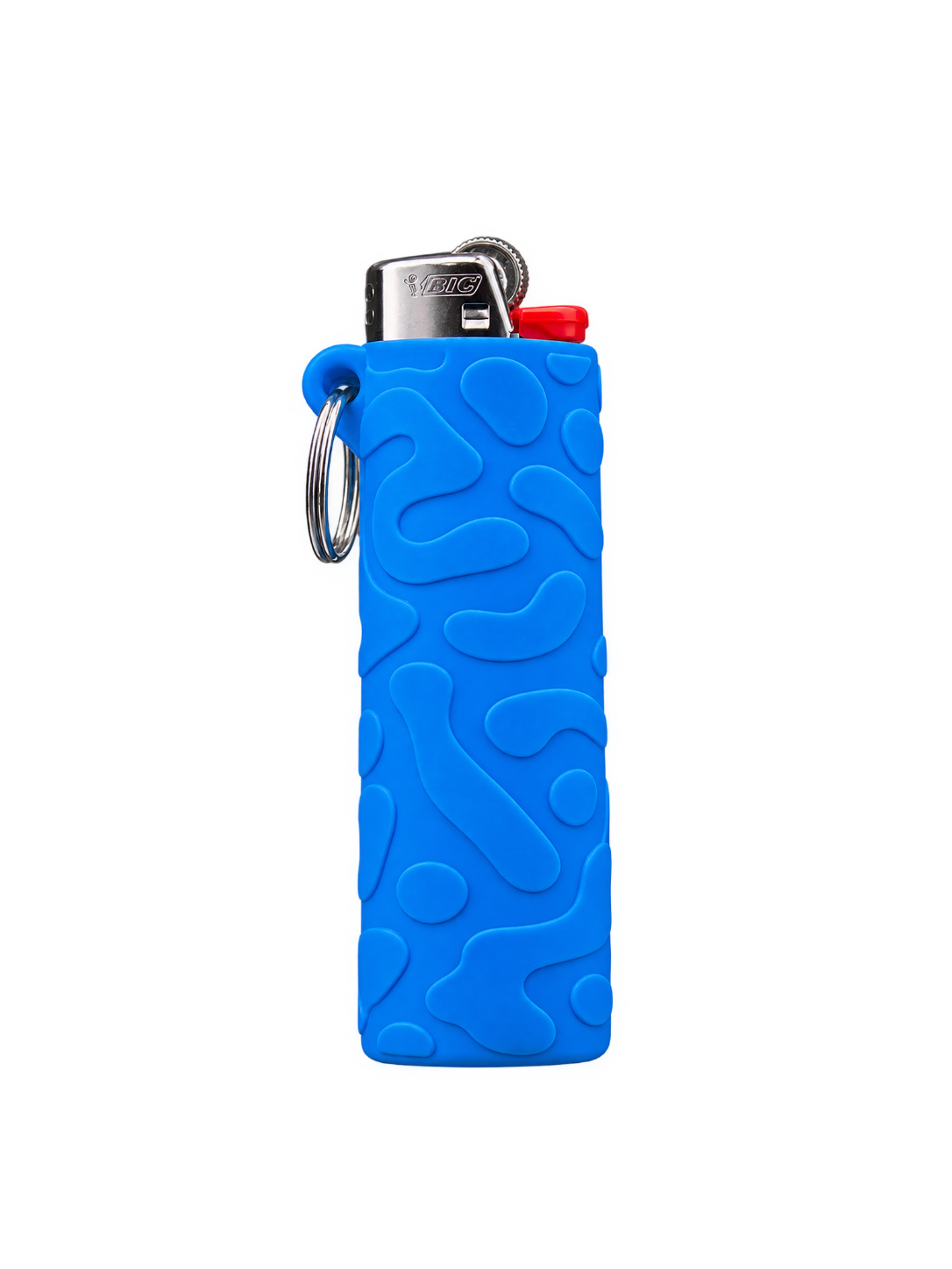 Lighter Holder Keyring - With BIC Lighter