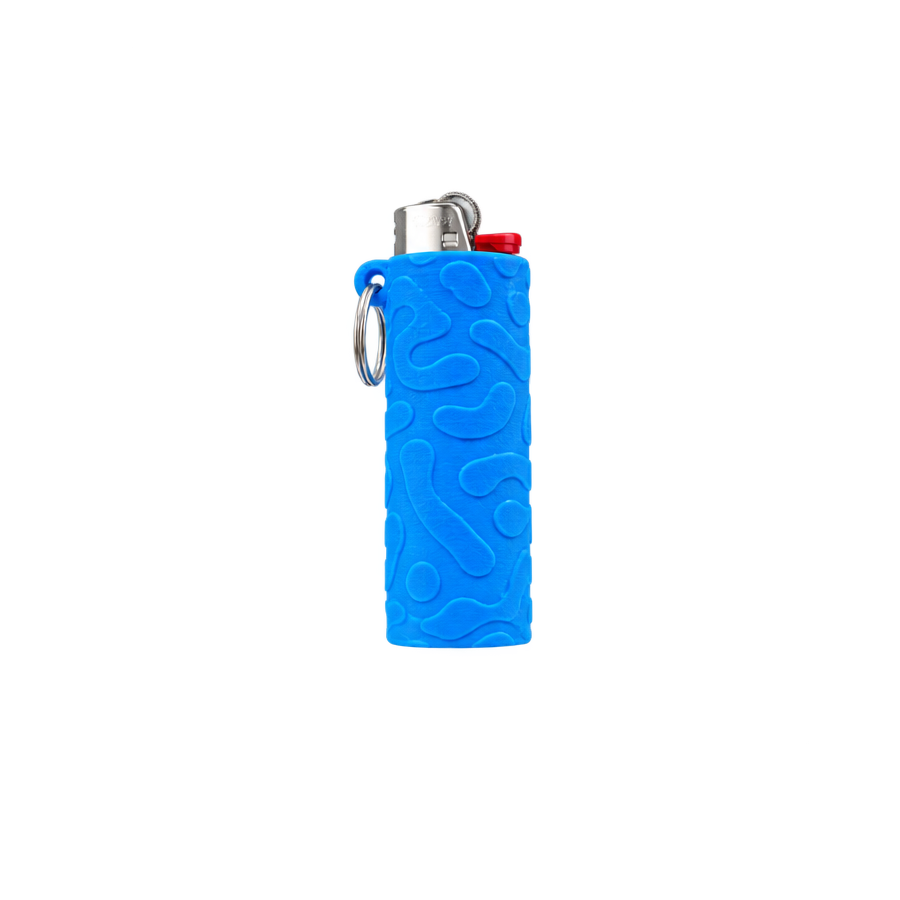 Lighter Holder Keyring - With BIC Lighter